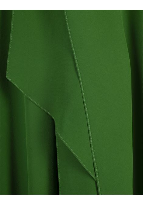 Abito Smanicato Lungo In Seta Verde GIANLUCA CAPANNOLO | 25EA476-4003005 GREEN